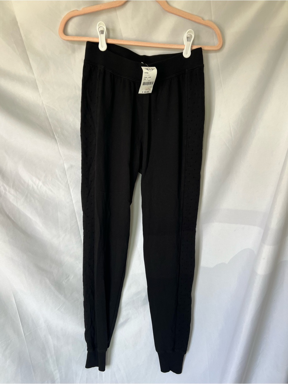 NWT Women’s HARD TAIL 100% Cotton Hole Detail Cuffed Joggers